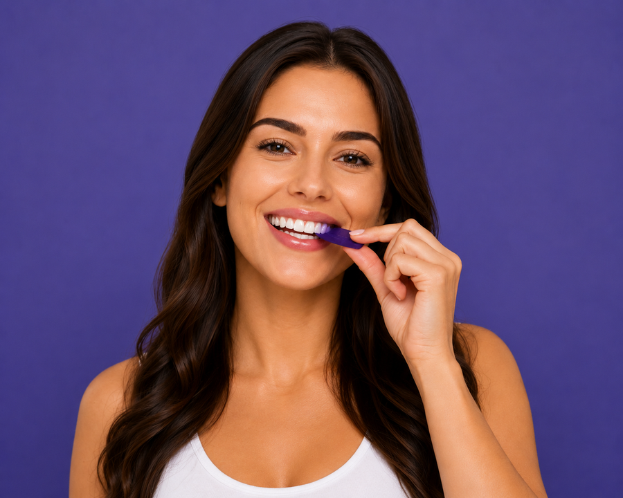 VioVeil Purple Whitening Strips