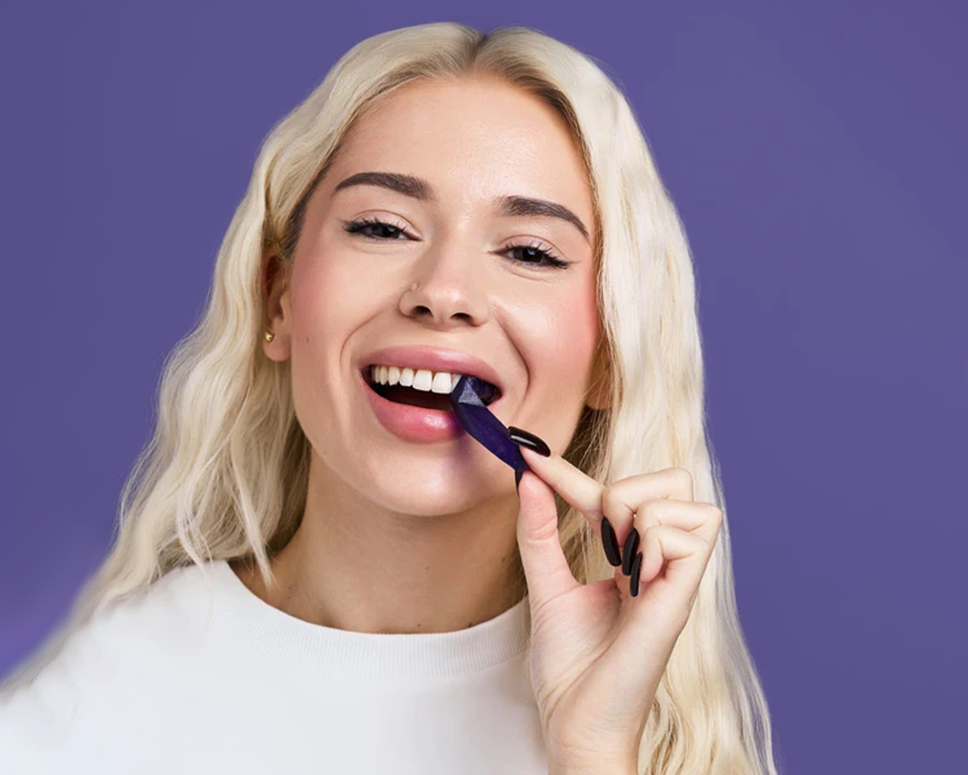 VioVeil Purple Whitening Strips