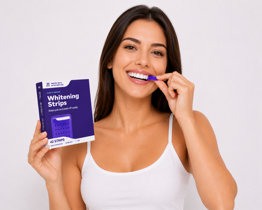 VioVeil Purple Whitening Strips